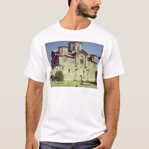 Camiseta Opinião do sudoeste da igreja de Sveti Djordje