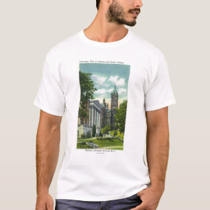 Camiseta Opinião do terreno de Siracusa U que mostra a
