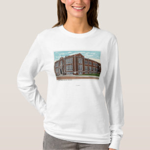 Camiseta Opinião exterior a escola e o Salão de St Mary