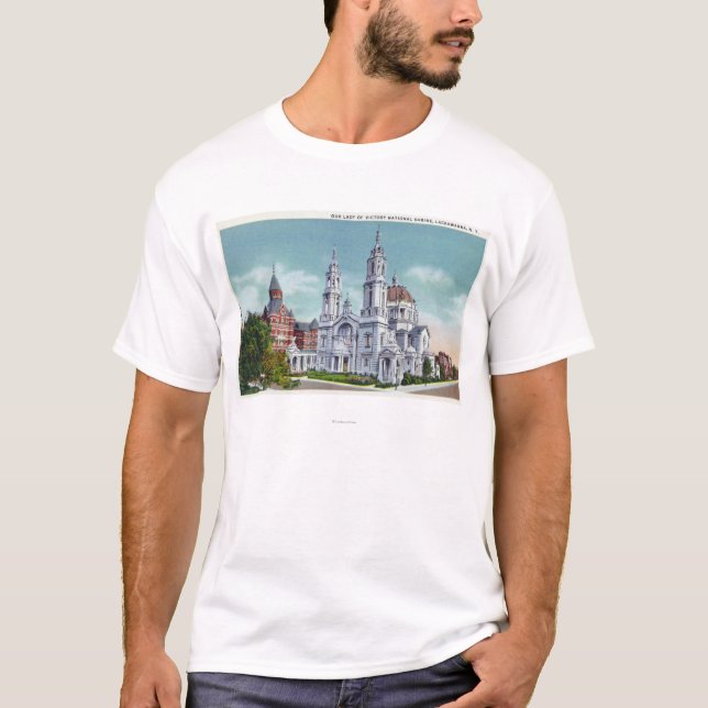 Camiseta Opinião exterior nossa senhora do nacional da (Frente)