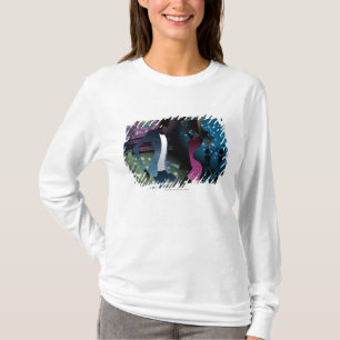 Camiseta Opinião lateral as pessoas que dançam pelo