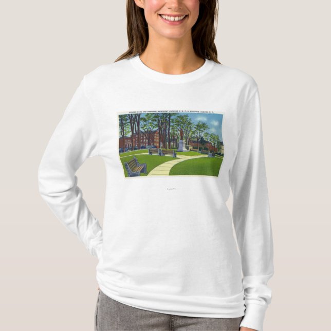 Camiseta Opinião memorável do monumento do parque de Seward (Frente)