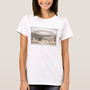 Camiseta Opinião o anfiteatro de Caesar (litho da cor)