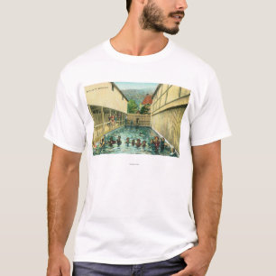 Camiseta Opinião os nadadores nos banhos
