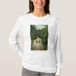 Camiseta Opinião os nativos no parque indiano do rio