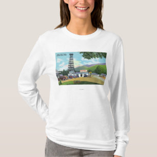 Camiseta Opinião principal indiana da torre da cabeça e d