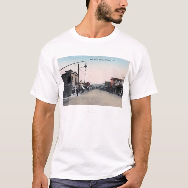 Camiseta Opinião San Benito StreetHollister, CA (Frente)