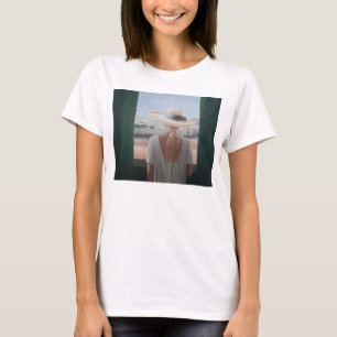 Camiseta Opinião traseira Toscânia 2012 da menina