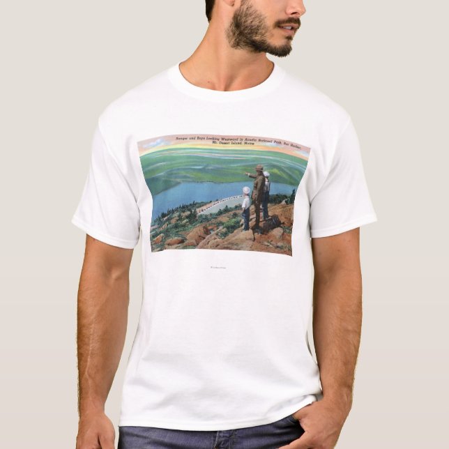Camiseta Opinião uma guarda florestal e os meninos de (Frente)