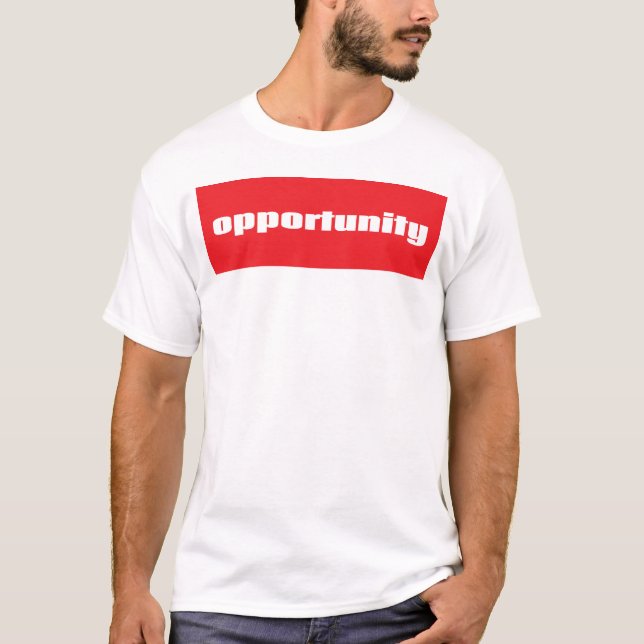 Camiseta Oportunidade (Frente)
