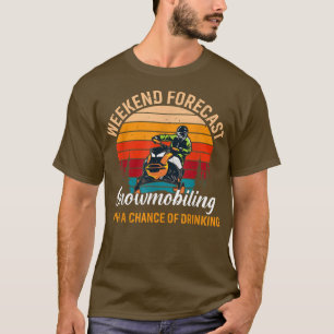 Camiseta Oportunidade De Movimentação De Neve De Previsão N