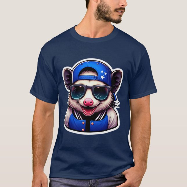 CAMISETA OPOSIÇÃO NA JAQUETA DE VARIEDADE 3 (Frente)