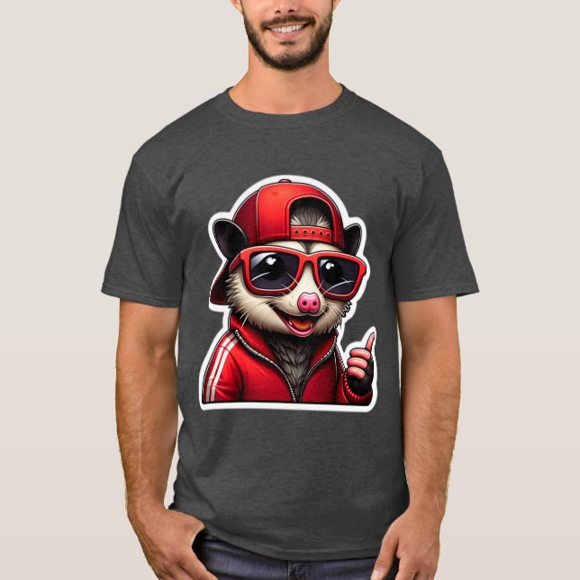 CAMISETA OPOSIÇÃO NO FATO DE VERMELHA (Frente)