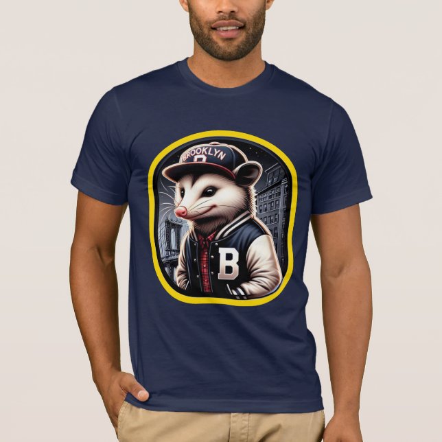 CAMISETA OPOSSUM BROOKLYN NYC 5 (Frente)