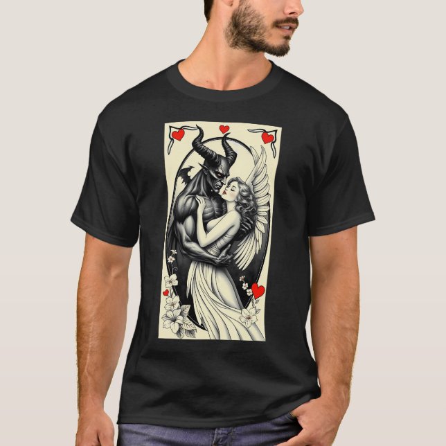 Camiseta Opostos atraem 1 (Frente)