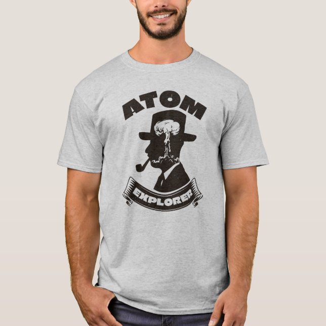 Camiseta Oppenheimer - Atom Explorer  (Frente)