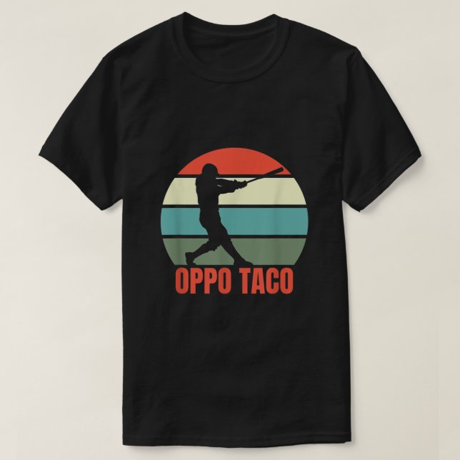 Camiseta Oppo Taco Baseball (Frente do Design)