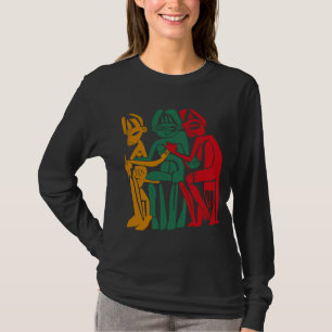 Camiseta OPRETEYS Figuras Abstratas Tribais