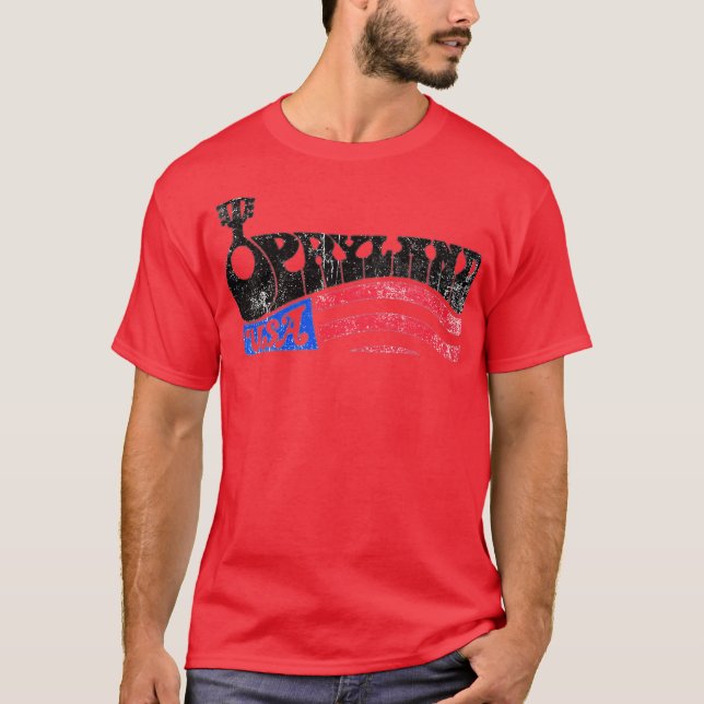 Camiseta Opryland USA T-Shirt - Nashville, TN Retro Country (Frente)