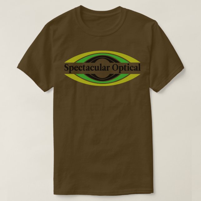 Camiseta Óptica espetacular (Frente do Design)