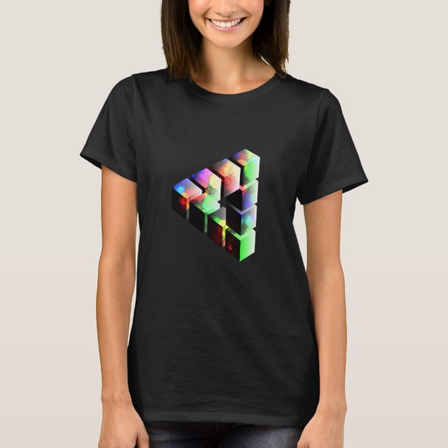 Camiseta Optical illusion a real eye catcher (Frente)