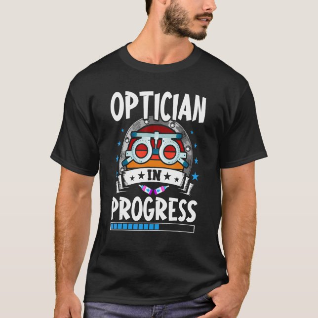 Camiseta Optician Em Andamento Estudante (Frente)