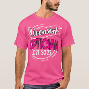 Camiseta Óptico Licenciado 2023 Olho de Graduação Médica