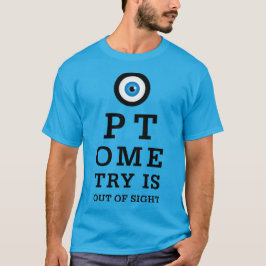 Camiseta Optometria fora da vista