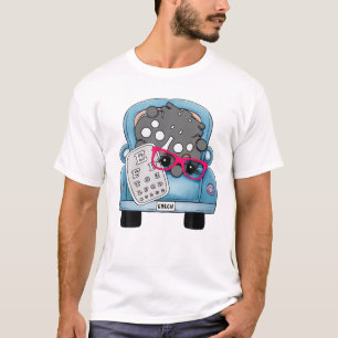 Camiseta Óptometria Oftalmologia Truck Óculos Eyechart Ócul
