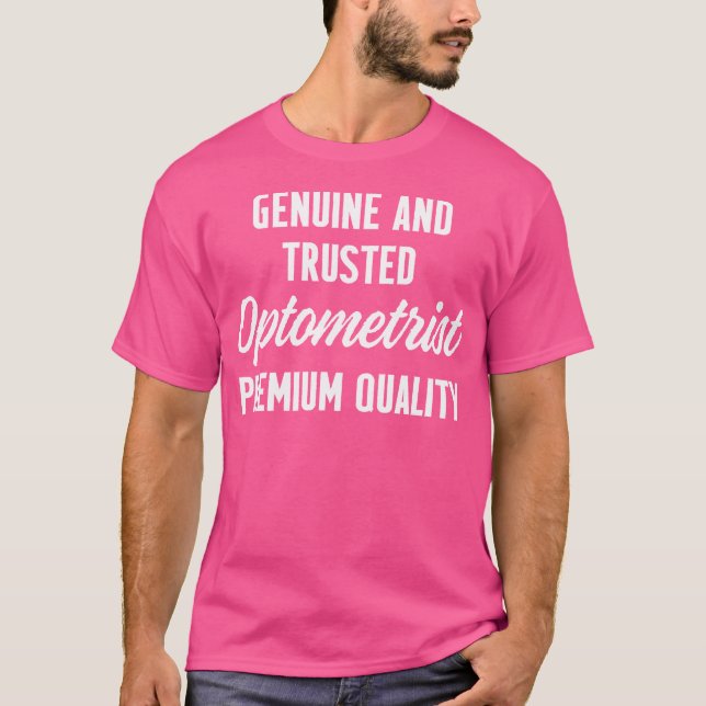 Camiseta Optometrista Médico De Óptometria (Frente)