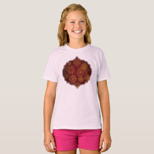 Camiseta Opulência do Natal: Fios Dourados do Natal