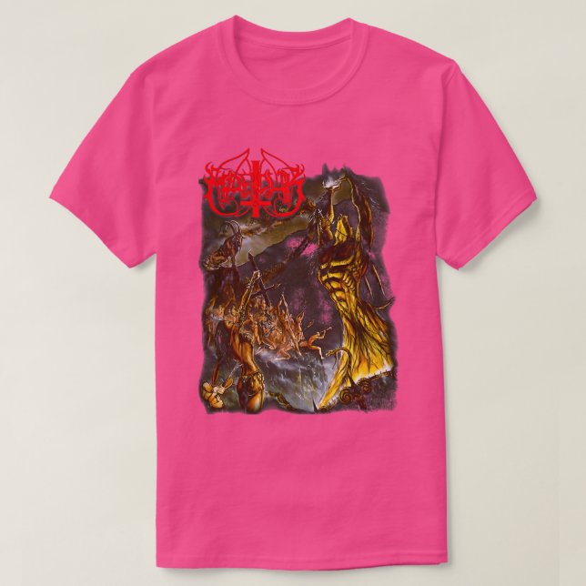 Camiseta Opus Nocturne by Marduk Old School Swedish Black M (Frente do Design)