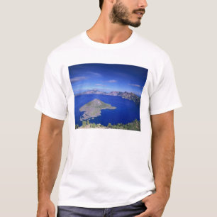 Camiseta OR, Crater Lake NP, Wizard Island e Crater