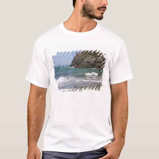 Camiseta OR, Oregon Coast, Whaleshead Beach, South (Frente)