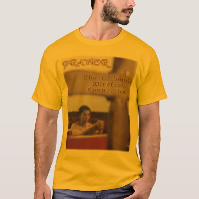 Camiseta Oração - a conexão sem fio final (Frente)
