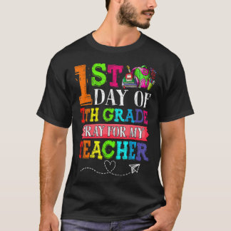 Camiseta Oração Bonita Para O Meu Professor Primeiro Dia Da