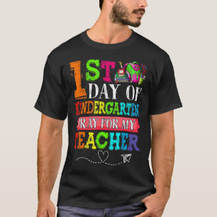 Camiseta Oração Bonita Para O Meu Professor Primeiro Dia Do