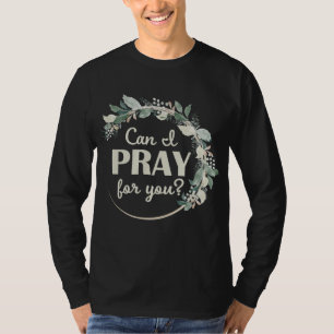 Camiseta Oração Cristã por Jesus ou Fé Como Posso