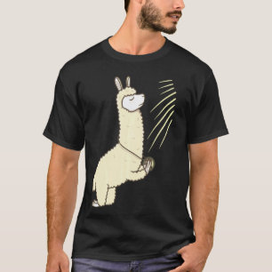 Camiseta Oração da Lhama Jesus Cristão Cristianismo Igreja