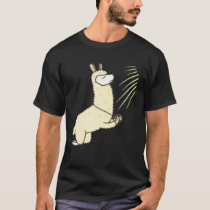 Camiseta Oração da Lhama Jesus Cristão Cristianismo Igreja