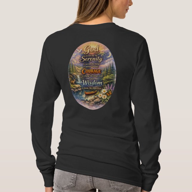 Camiseta Oração da Serenidade (Verso)