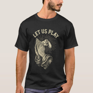 Camiseta Oração de jogador engraçado pun controlador de vid