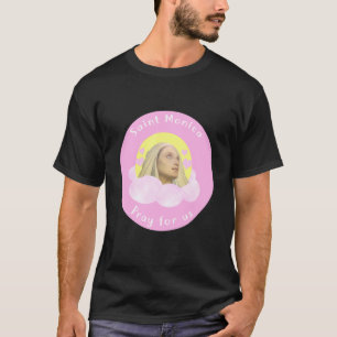 Camiseta Oração de Santa Mônica Vítimas de Infidelidade Esp