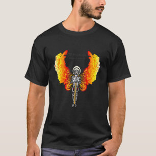 Camiseta Oração de São Miguel Arcanjo Católica Tradicional