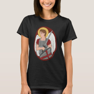 Camiseta Oração de São Miguel Arcanjo Tradição Católica