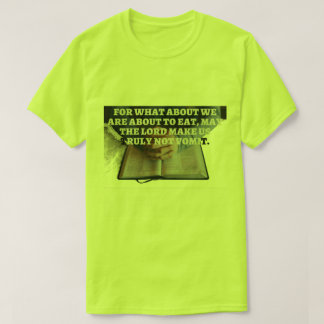 CAMISETA ORAÇÃO DE VÔMITOS