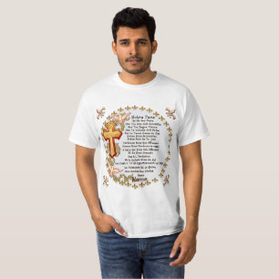 Camiseta Oração do Senhor Francês Cristão