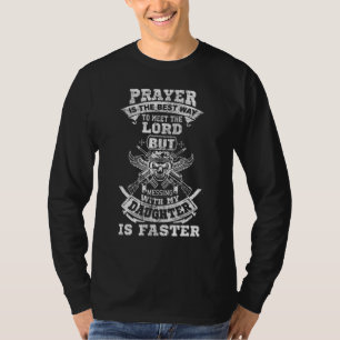 Camiseta Oração é a melhor maneira de conhecer o senhor, ma