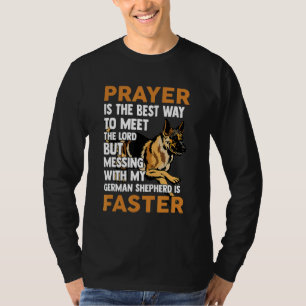 Camiseta Oração É A Melhor Maneira De Conhecer O Senhor Rou