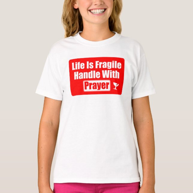Camiseta Oração Engraçada (Frente)